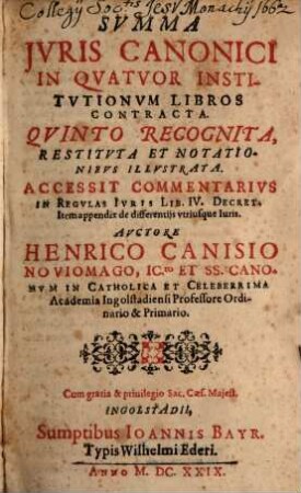 Summa Juris Canonici
