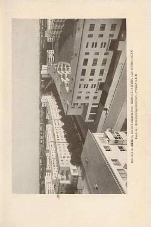 Bruno Ahrends, Gross-Siedelung Reinickendorf. 1400 Wohnungen