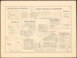 Studien zur Statik: Hotellobby. Statische Untersuchung eines Gitterträgers. Grundriss, Schnitt, statische Berechnungen, Zeichnungen, Diagramme und Tabelle