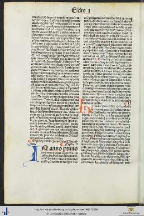 Liber Esdre primus
