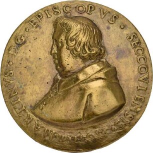 Nachguss einer Medaille auf Bischof Martin Brenner von Seckau aus dem Jahr 1612
