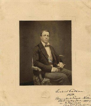 Bildnis von Leonhard Callisen (1832-1878)