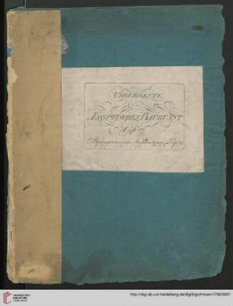 Überreste der Aegyptischen Baukunst
