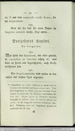 Dreizehntes Kapitel. De Sanguine