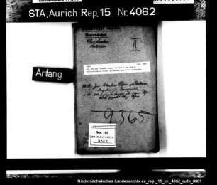 Der dem Jan Klaassen Visser und später dem Rudolf Gerhardus Meyer Visser auf Borkum gestattete Kramhandel