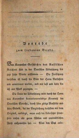 Karamsin's Geschichte des Russischen Reiches, 7