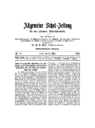 Ueber die geeignetste Vorbildung der Mediziner, ob auf humanistischen, oder auf Realgymnasten, oder auf beiden mit gleichem Fuge und Erfolge