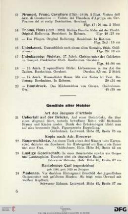 Gemälde Alter Meister (Nr. 21-48)