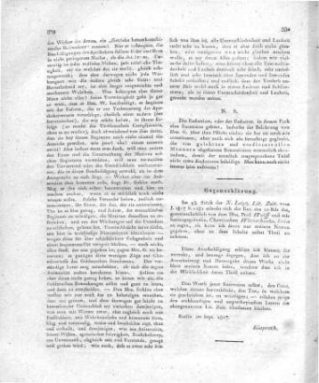 Gegenerklärung.