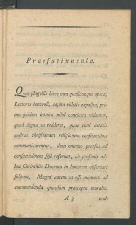 Praefatiuncula