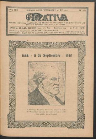 22.1945=Nr. 261: Nativa, 22.1945=Nr. 261