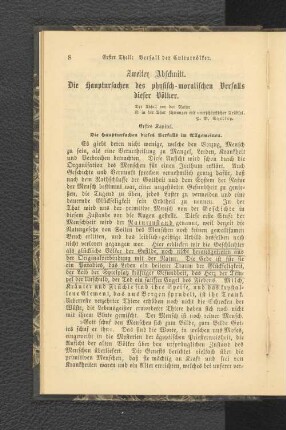Erstes kapitel. Die Hauptursachen dieses Verfalls im Allgemeinen.