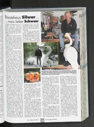 Bootshaus Silwar... ...mein lieber Schwan!