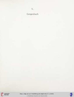 V. Gengenbach