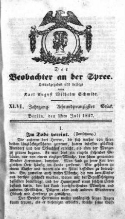 28. Stueck, 12. Juli 1847
