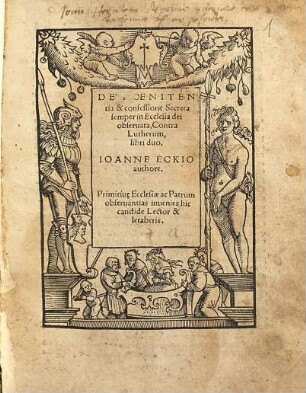 De Poenitentia & confessione Secreta semper in Ecclesia dei obseruata, Contra Lutherum