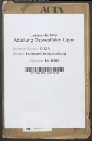 Lütken Rott, Krs. Büren. Hudebefreiung