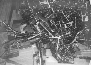 Die Stadt Döbeln in Sachsen