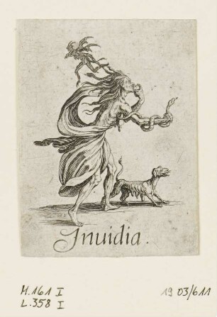 Invidia, Blatt 5 der Folge "Sieben Todsünden"