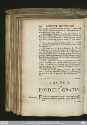 Locus X. De Foedere Gratiae.