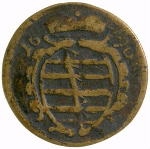Münze, Dreier (NZ), 1690