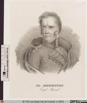 Bildnis Sir Edward Codrington