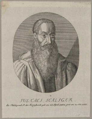 Bildnis des Jul Caes Scaliger