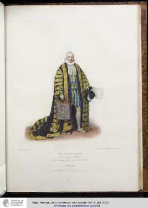 Abbildung: The Chancellor, of His Majesty´s Exchequer. The Right Hon. Nicholas Vansittart, now Baron Bexeley.