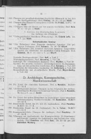 D. Archäologie, Kunstgeschichte, Musikwissenschaft