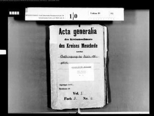 Aufbringung der Kreisabgaben Bd.1