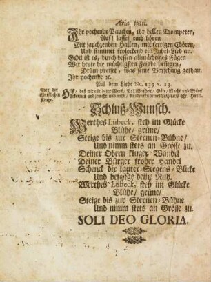 Schluß-Wunsch