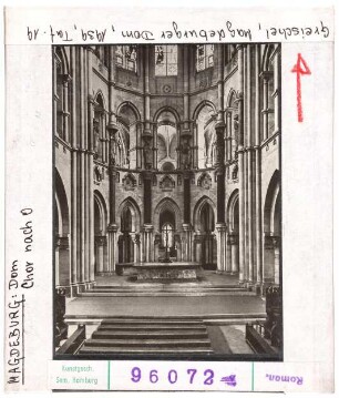 Magdeburg: Dom, Blick in den Chor