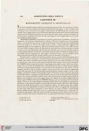 Capitolo IX: Monumenti onorarj e sepolcrali