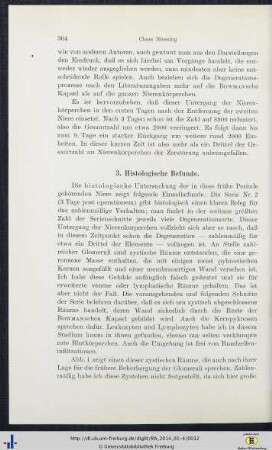 3. Histologische Befunde.