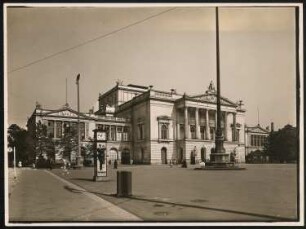 Neues Theater, Leipzig: Ansicht von Süden