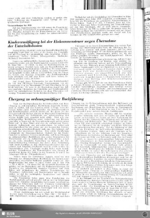 Übergang zu ordnungsmäßiger Buchführung