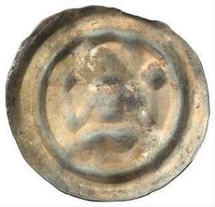 Fundmünze, Brakteat, 1254 - 1295