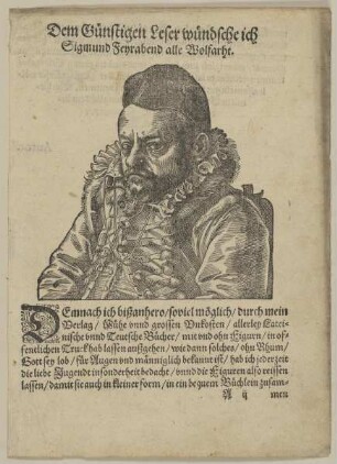Bildnis des Sigmund Feyrabend
