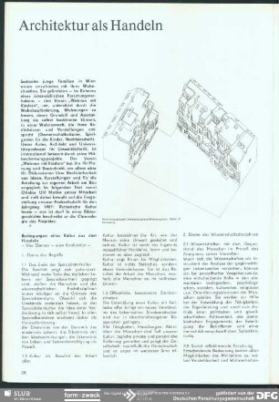Architektur als Handeln