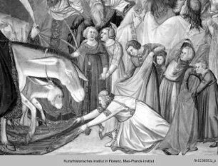 Szenen der Passion Christi : Einzug Christi in Jerusalem