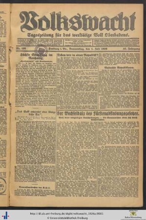 Nr. 150-176 (Juli 1926)