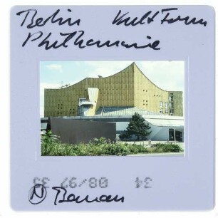 Berlin, Philharmonie,Berlin, Kammermusiksaal