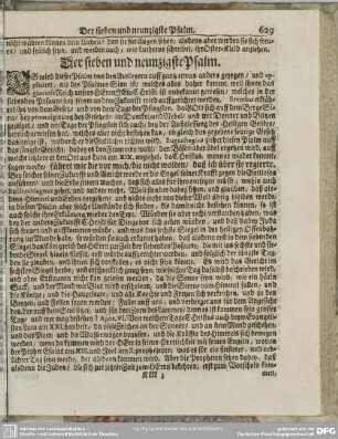 Der sieben und neunzigste Psalm
