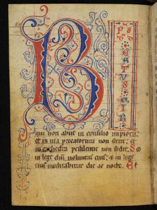 Psalterium non feriatum