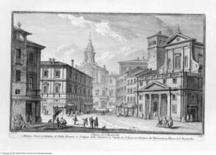 Delle Magnificenze di Roma antica e moderna, Sechstes Buch, Tafel 113: Chiesa di San Eustachio