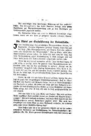 Die Mittel zur Sozialisierung der Bodenschätze