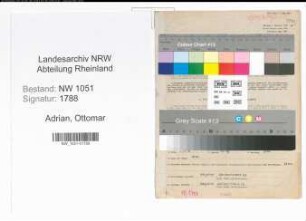 Entnazifizierung Ottomar Adrian , geb. 05.02.1898 (Beamter)