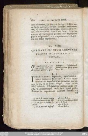 Tit. XVIII. Qui Matrimonium Accusare Possunt Vel Contra Illud Testari.