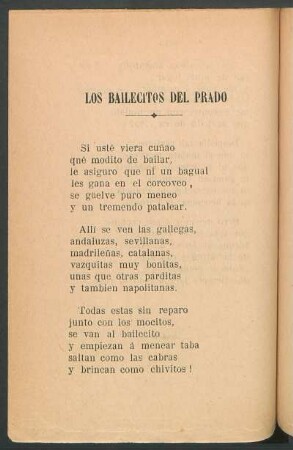 Los bailecitos del Prado