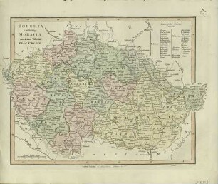 Bohemia including Moravia, Austrian Silesia, Eger & Glatz